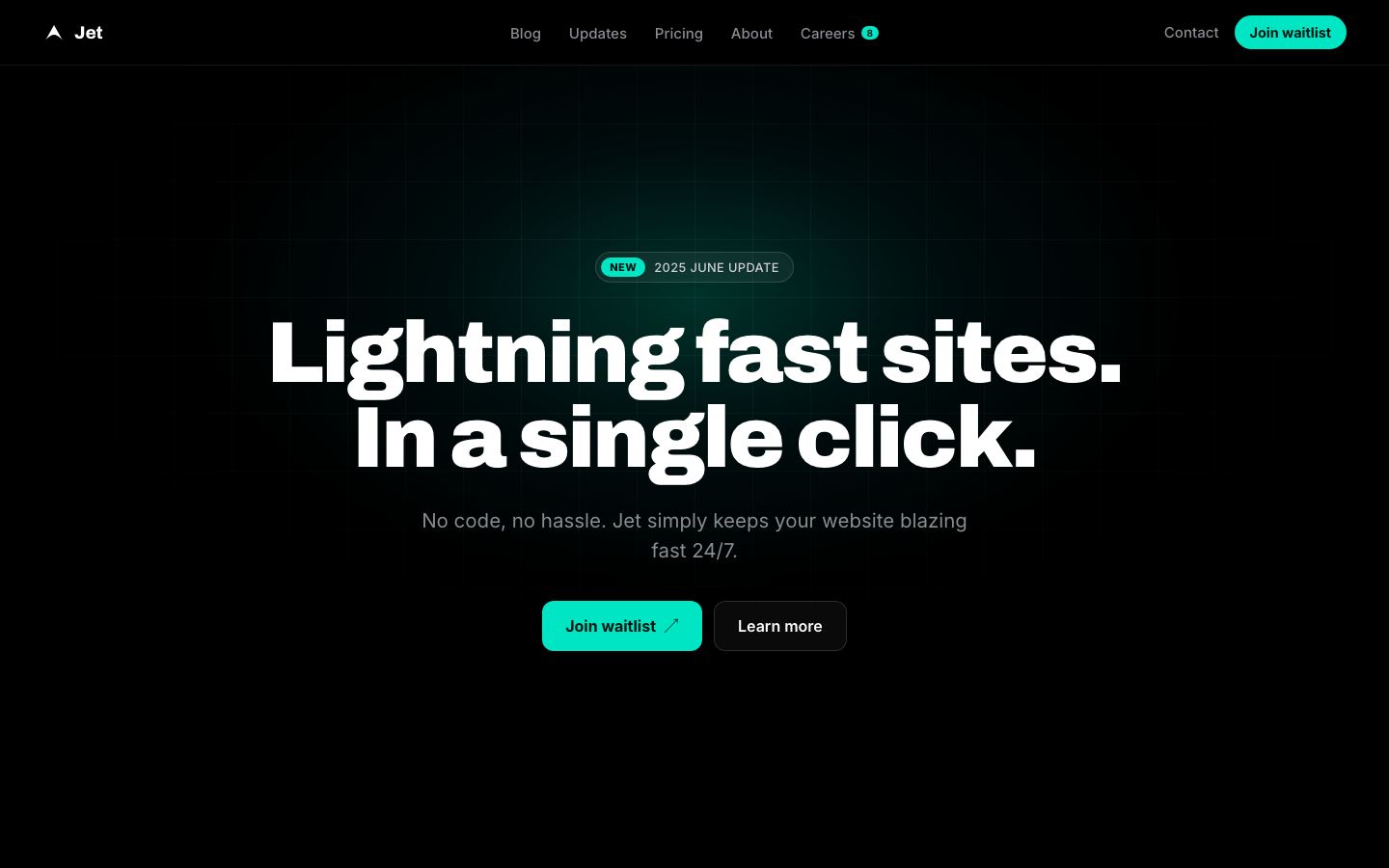 Jet theme preview