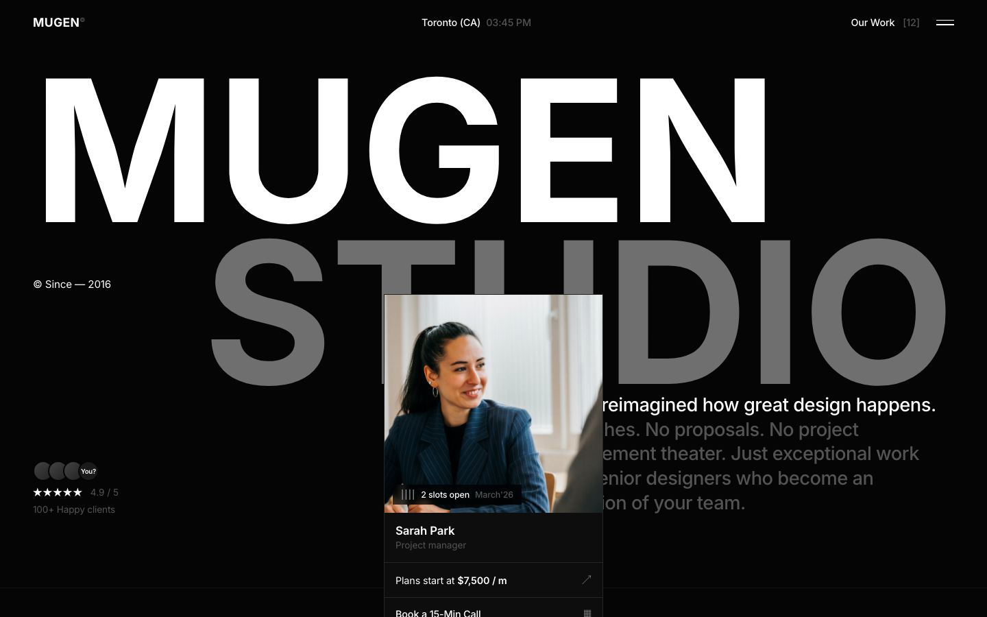 Mugen theme preview