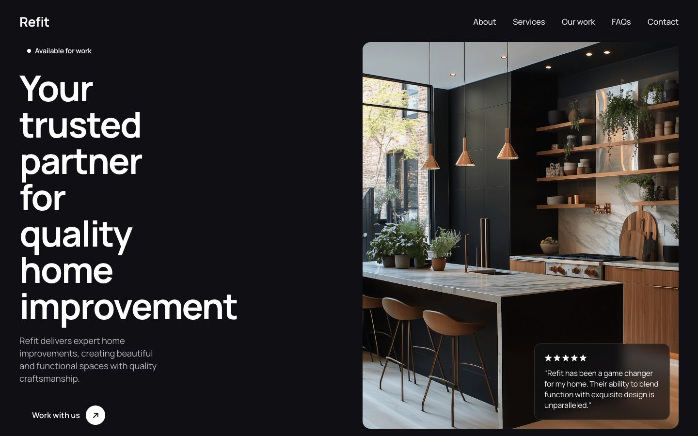 Refit theme preview
